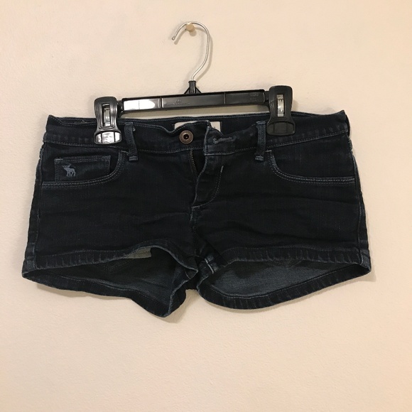 Abercrombie Dark Wash Shorts - Picture 1 of 3